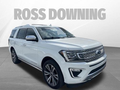 Star White Metallic Tri-Coat 2021 Ford Expedition Platinum