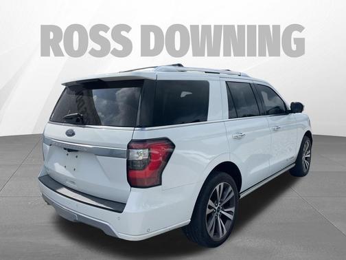 Star White Metallic Tri-Coat 2021 Ford Expedition Platinum
