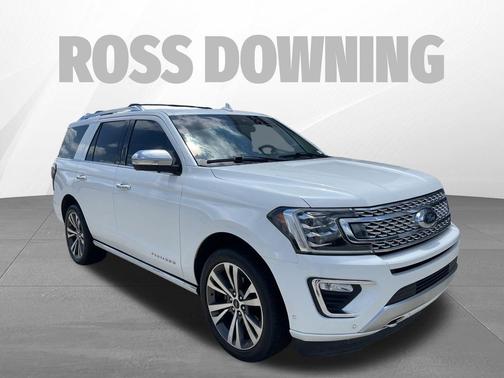 Star White Metallic Tri-Coat 2021 Ford Expedition Platinum