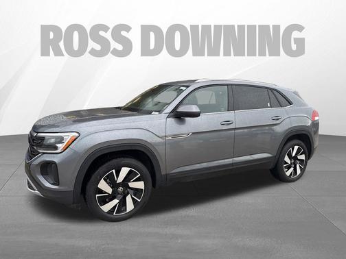 Gray 2025 Volkswagen Atlas Cross Sport 2.0T SE w/Technology