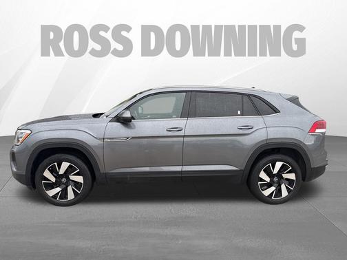 Gray 2025 Volkswagen Atlas Cross Sport 2.0T SE w/Technology