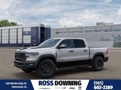 Silver Zynith 2026 RAM 1500 RHO Crew Cab 4x4 5'7' Box