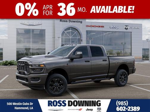 2026 RAM 2500 Black Express Crew Cab 4x4 6'4' Box