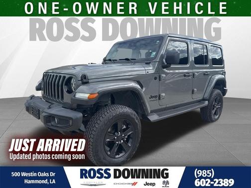 Sting-Gray Clearcoat 2022 Jeep Wrangler Unlimited Sahara