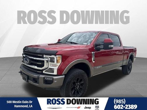 Rapid Red Metallic Tinted Clearcoat 2020 Ford F-350 King Ranch