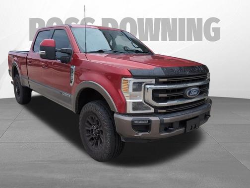Rapid Red Metallic Tinted Clearcoat 2020 Ford F-350 King Ranch