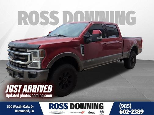 Rapid Red Metallic Tinted Clearcoat 2020 Ford F-350 King Ranch