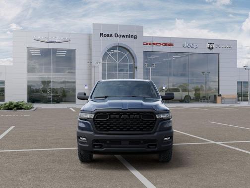 Forged Blue Metallic 2026 RAM 1500 Warlock Crew Cab 4x4 5'7' Box