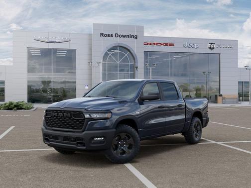 Forged Blue Metallic 2026 RAM 1500 Warlock Crew Cab 4x4 5'7' Box