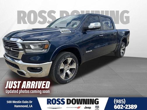 Patriot Blue Pearlcoat 2022 RAM 1500 Laramie