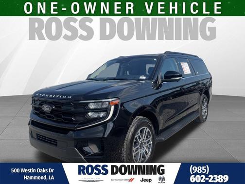 Black Metallic 2025 Ford Expedition Max Active 4x4