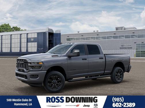 Ceramic Gray Clearcoat 2026 RAM 2500 Big Horn Crew Cab 4x4 6'4' Box