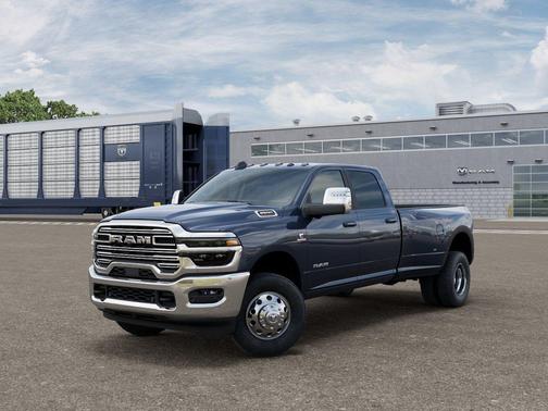 Forged Blue Metallic 2026 RAM 3500 Laramie Crew Cab 4x4 8' Box