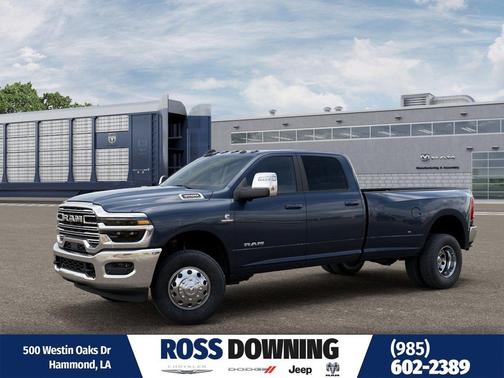 Forged Blue Metallic 2026 RAM 3500 Laramie Crew Cab 4x4 8' Box