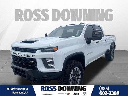 Summit White 2021 Chevrolet Silverado 2500 Custom