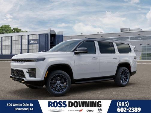 Bright White Clearcoat 2026 Jeep Grand Wagoneer 85th Anniversary Edition 4x4