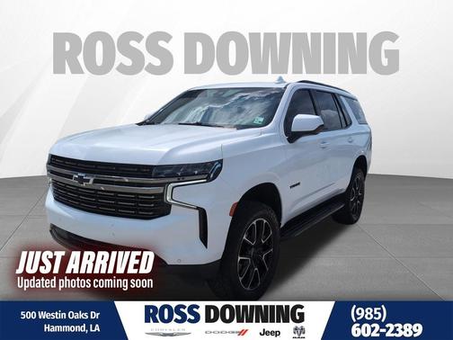 Summit White 2022 Chevrolet Tahoe 4WD RST