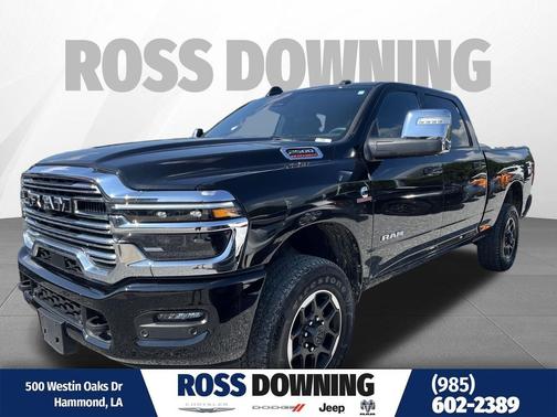 Diamond Black Crystal Pearlcoat 2026 RAM 2500 Laramie Crew Cab 4x4 6'4' Box