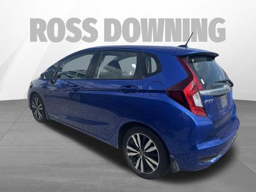 Blue 2018 Honda Fit EX
