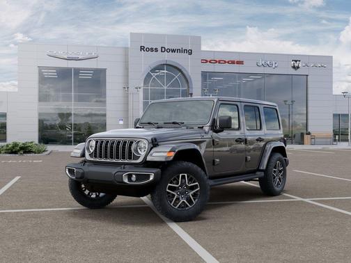 granite crystal metallic clearcoat 2026 Jeep Wrangler 4-Door Sahara 4x4