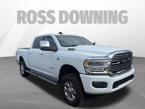 Bright White Clearcoat 2023 RAM 2500 Laramie Crew Cab 4x4 6'4' Box