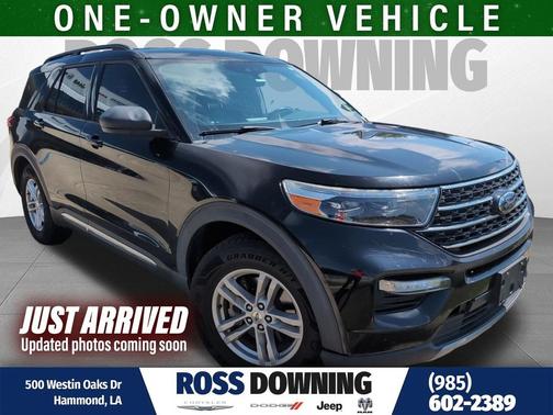 Agate Black Metallic 2021 Ford Explorer XLT