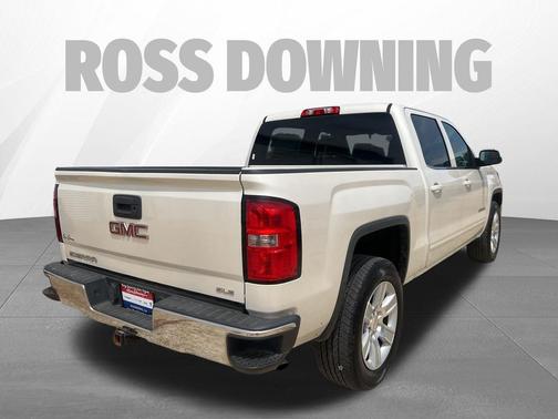 White Diamond Clearcoat 2015 GMC Sierra 1500 SLE