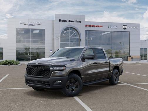 Granite Crystal Metallic Clearcoat 2026 RAM 1500 Warlock Crew Cab 4x4 5'7' Box