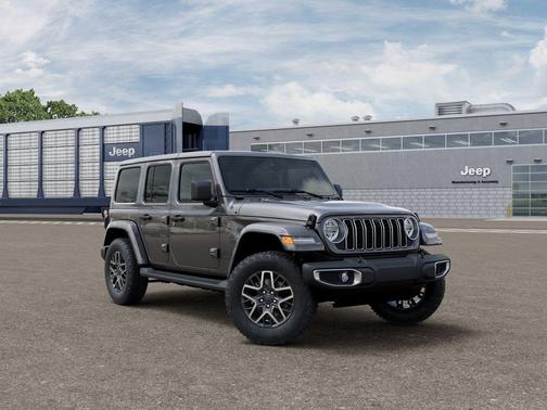 granite crystal metallic clearcoat 2026 Jeep Wrangler 4-Door Sahara 4x4