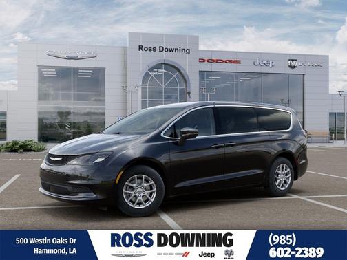 Diamond Black Crystal Pearlcoat 2026 Chrysler Voyager LX Passenger Van