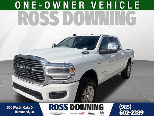 Bright White Clearcoat 2025 RAM 3500 Laramie Crew Cab 4x4 8' Box
