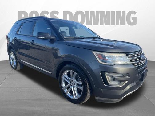 Gray 2016 Ford Explorer XLT