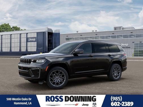 Diamond Black Crystal Pearlcoat 2026 Jeep Grand Cherokee L Summit