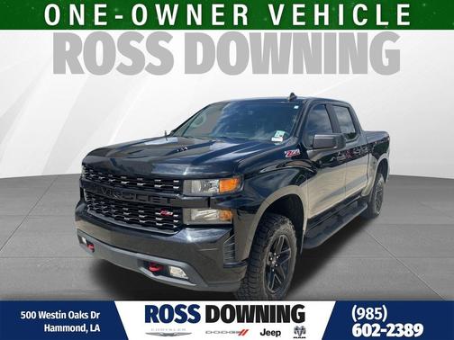 Black 2022 Chevrolet Silverado 1500 Limited Custom Trail Boss