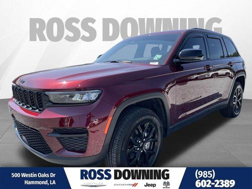 Velvet Red Pearlcoat 2025 Jeep Grand Cherokee Altitude