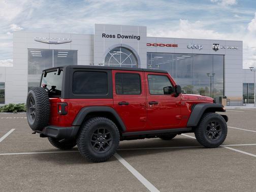 Firecracker Red Clearcoat 2026 Jeep Wrangler Willys