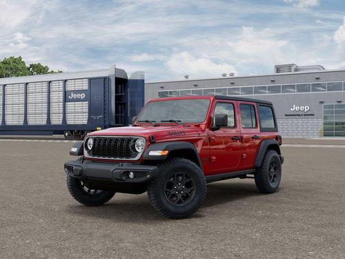 Firecracker Red Clearcoat 2026 Jeep Wrangler Willys
