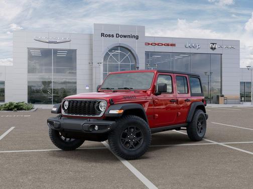 Firecracker Red Clearcoat 2026 Jeep Wrangler Willys