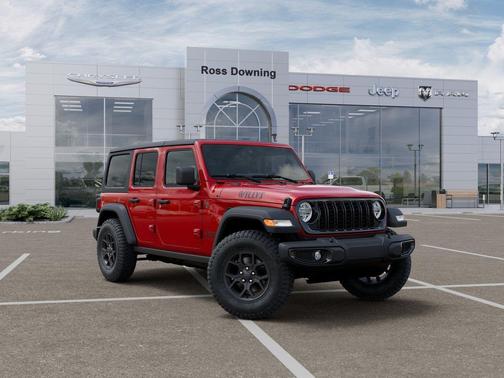 Firecracker Red Clearcoat 2026 Jeep Wrangler Willys