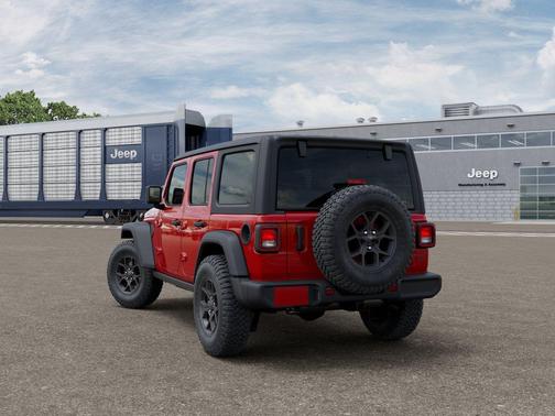 Firecracker Red Clearcoat 2026 Jeep Wrangler Willys