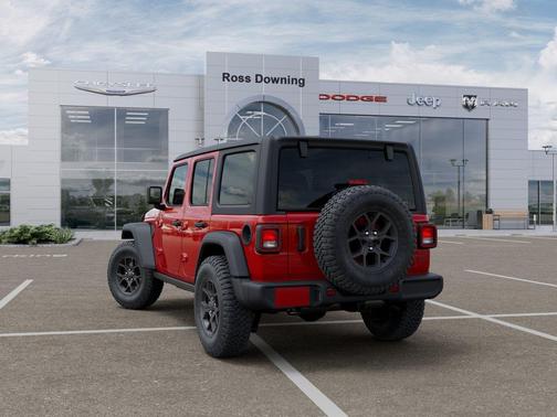 Firecracker Red Clearcoat 2026 Jeep Wrangler Willys