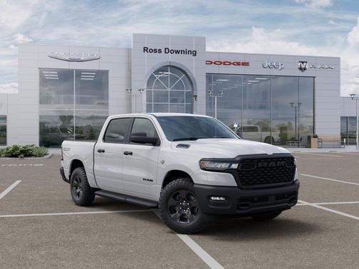 Bright White Clearcoat 2026 RAM 1500 Warlock Crew Cab 4x4 5'7' Box