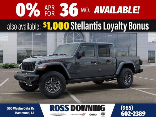 2026 Jeep Gladiator Mojave 4x4