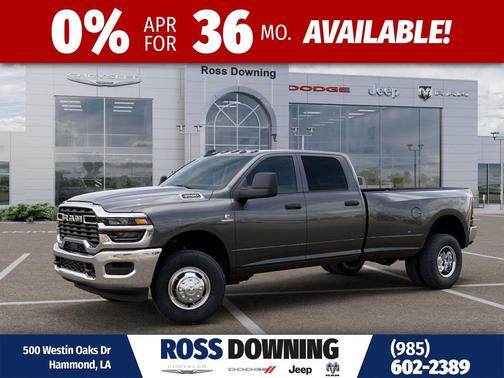 Granite Crystal Metallic Clearcoat 2026 RAM 3500 Tradesman Crew Cab 4x4 8' Box