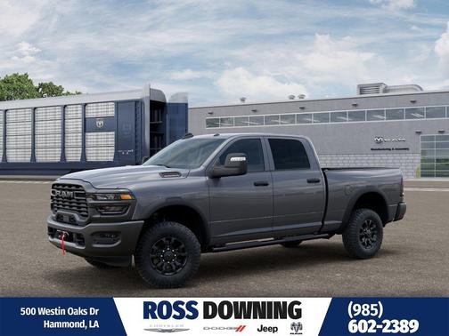 Ceramic Gray Clearcoat 2026 RAM 2500 Tradesman Crew Cab 4x4 6'4' Box