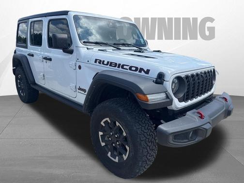 Bright White Clearcoat 2024 Jeep Wrangler Rubicon