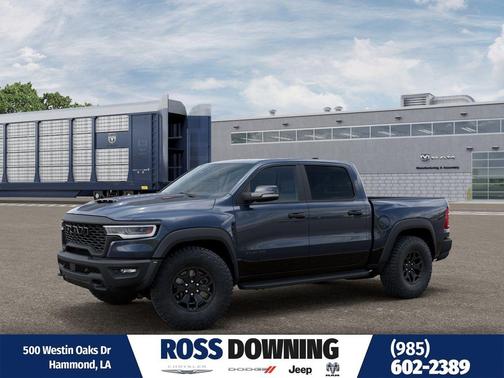 Forged Blue Metallic 2026 RAM 1500 RHO Crew Cab 4x4 5'7' Box