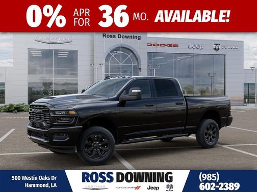 2026 RAM 2500 Black Express Crew Cab 4x4 6'4' Box