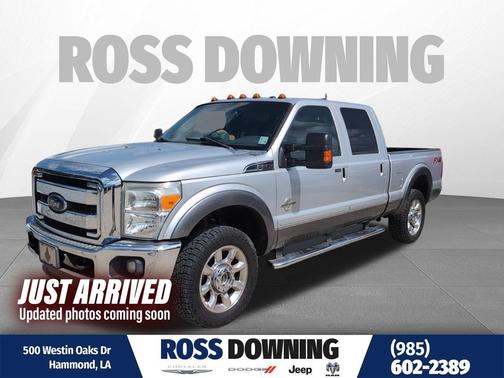 Ingot Silver Metallic 2013 Ford F-250 Lariat