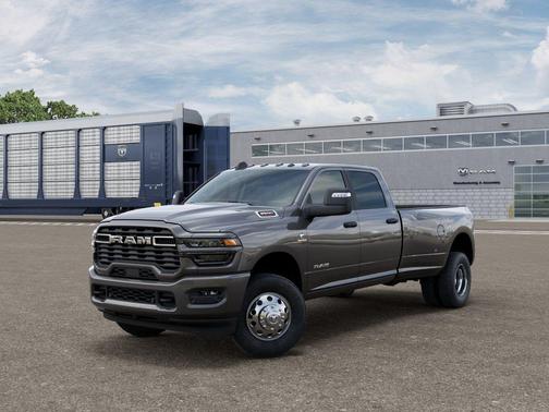 Granite Crystal Metallic Clearcoat 2026 RAM 3500 Big Horn Crew Cab 4x4 8' Box